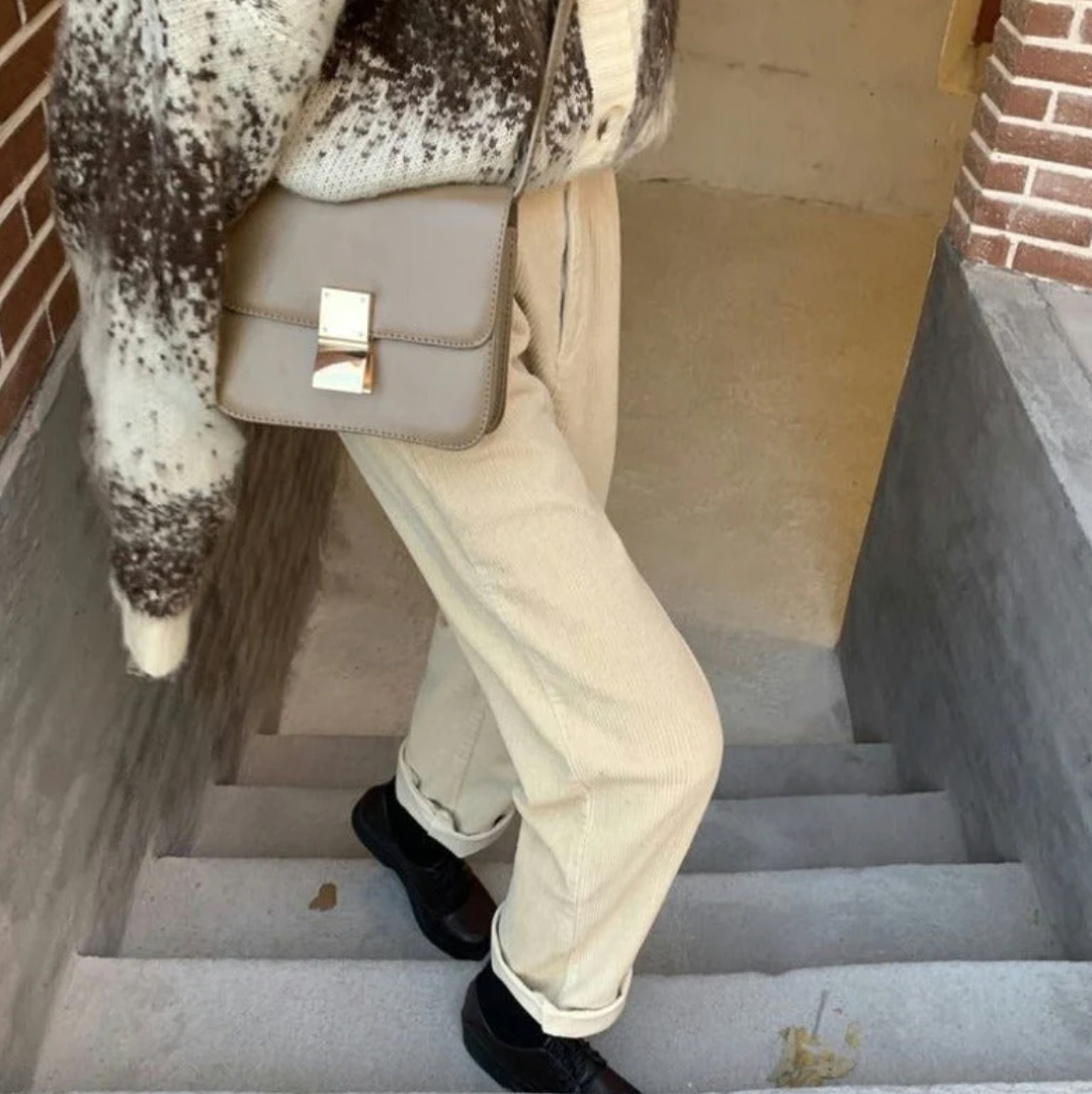 Sofia – Relaxte Corduroy Broek