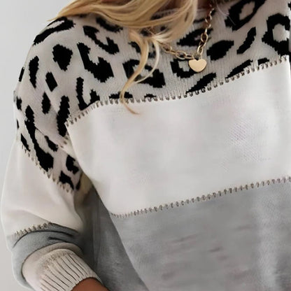 Trendy Trui met Dazzling Panterprint