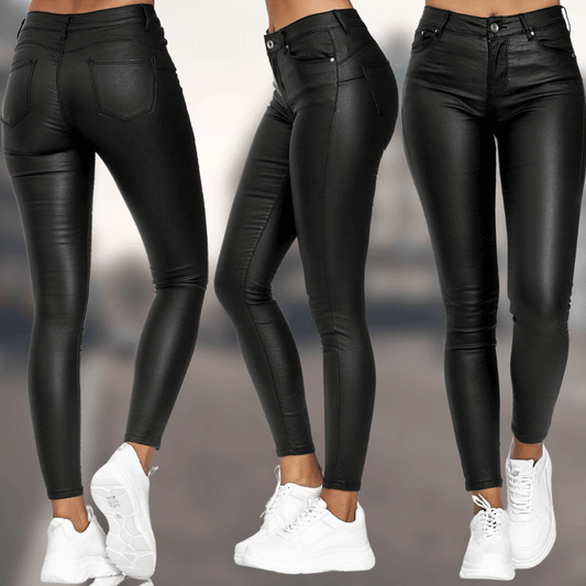 Celeste – Elegante Lederen Broek