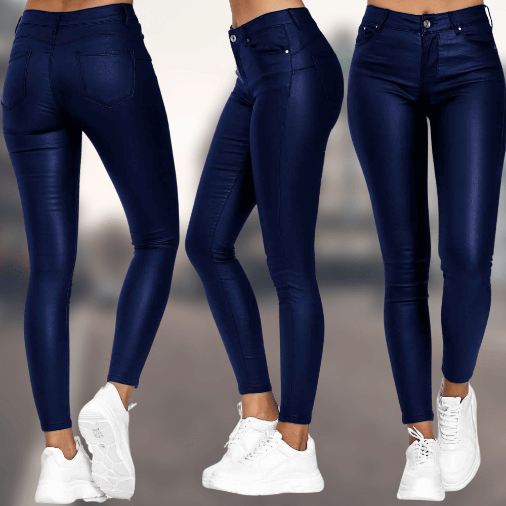 Celeste – Elegante Lederen Broek