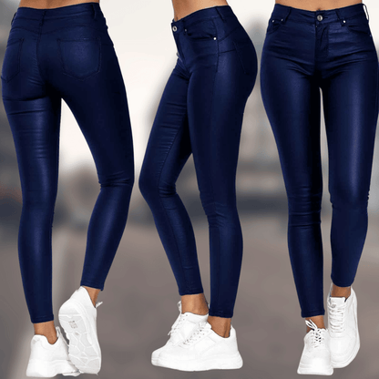 Celeste – Elegante Lederen Broek