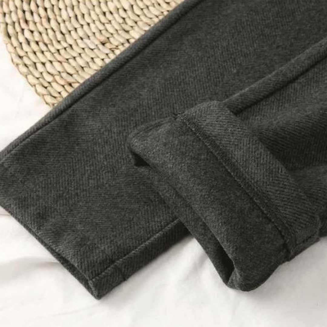 WoolEase - Elegante Wollen Broek voor Dames