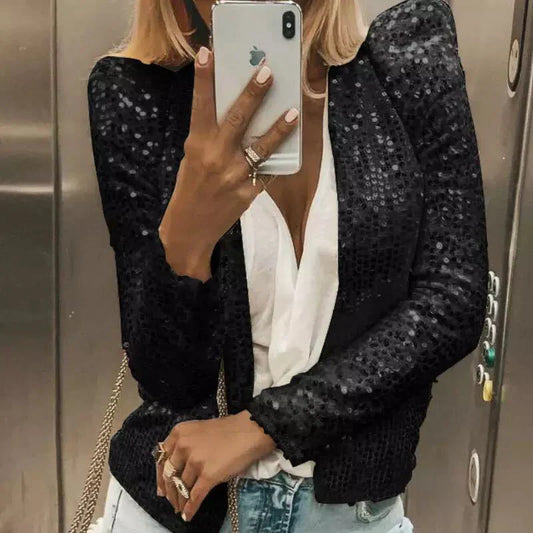 Elise - Elegante Blazer met Pailletten voor Dames