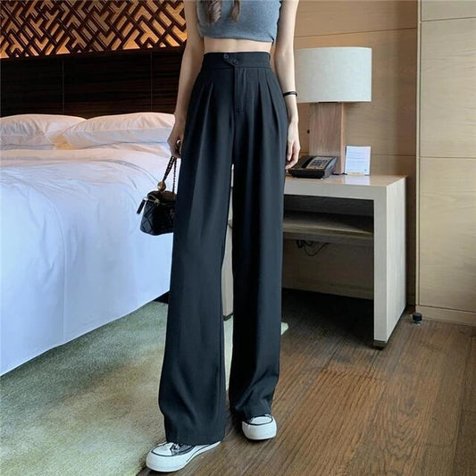 Lena – Moderne Rosa Broek met Ceintuur