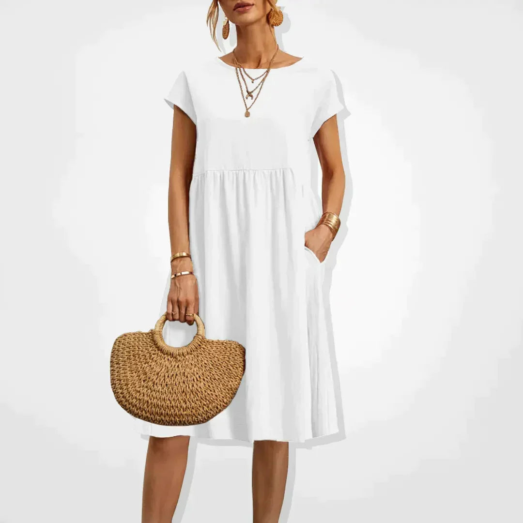 IslaBreeze - Elegante en Comfortabele Zomerjurk voor Elke Gelegenheid