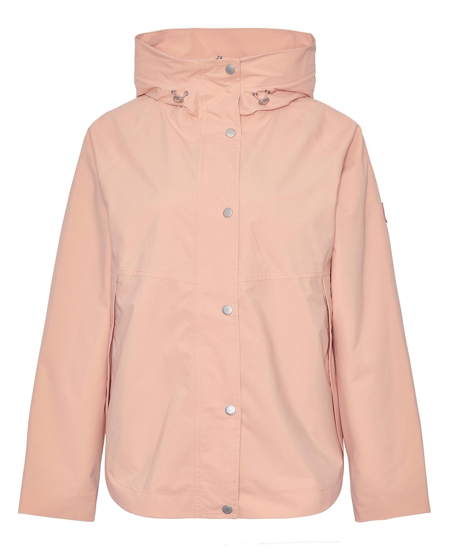 Waterdichte middellange jas met capuchon voor dames – Sophie