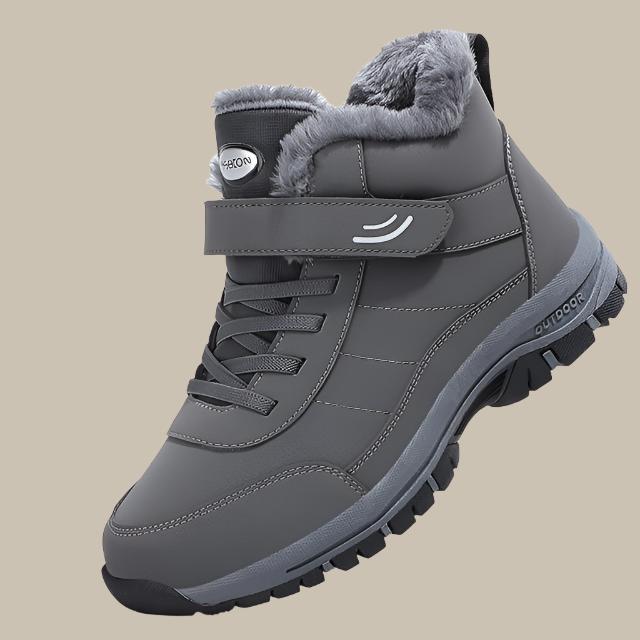 WinterTrek – Warme Fleece Gevoerde Winterlaarzen voor Heren