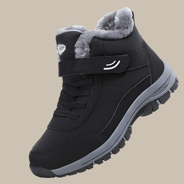WinterTrek – Warme Fleece Gevoerde Winterlaarzen voor Heren