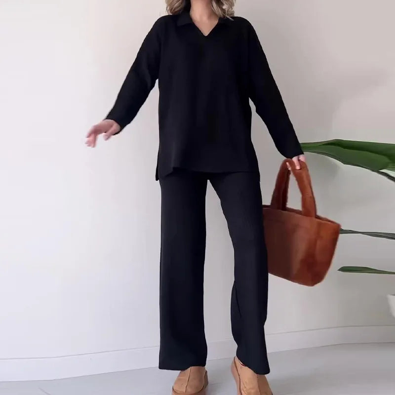 ViveSet - Elegante Tweedelige Outfit