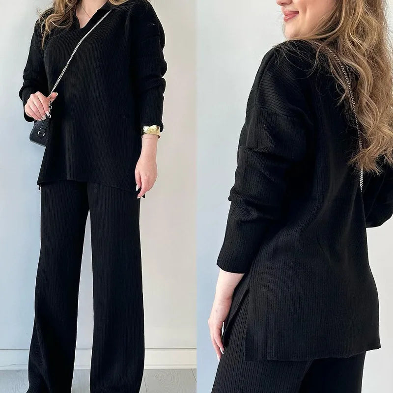 ViveSet - Elegante Tweedelige Outfit
