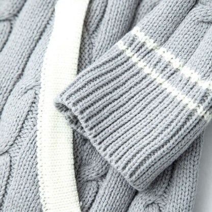 Elise Knitted Bomber Jacket