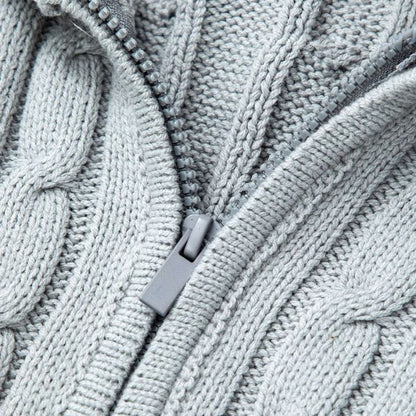 Elise Knitted Bomber Jacket