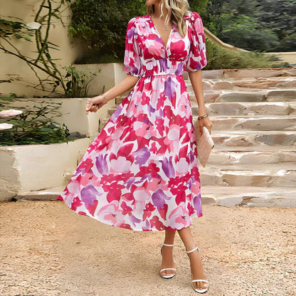 Isla – Elegant MIDI-jurk voor Dames