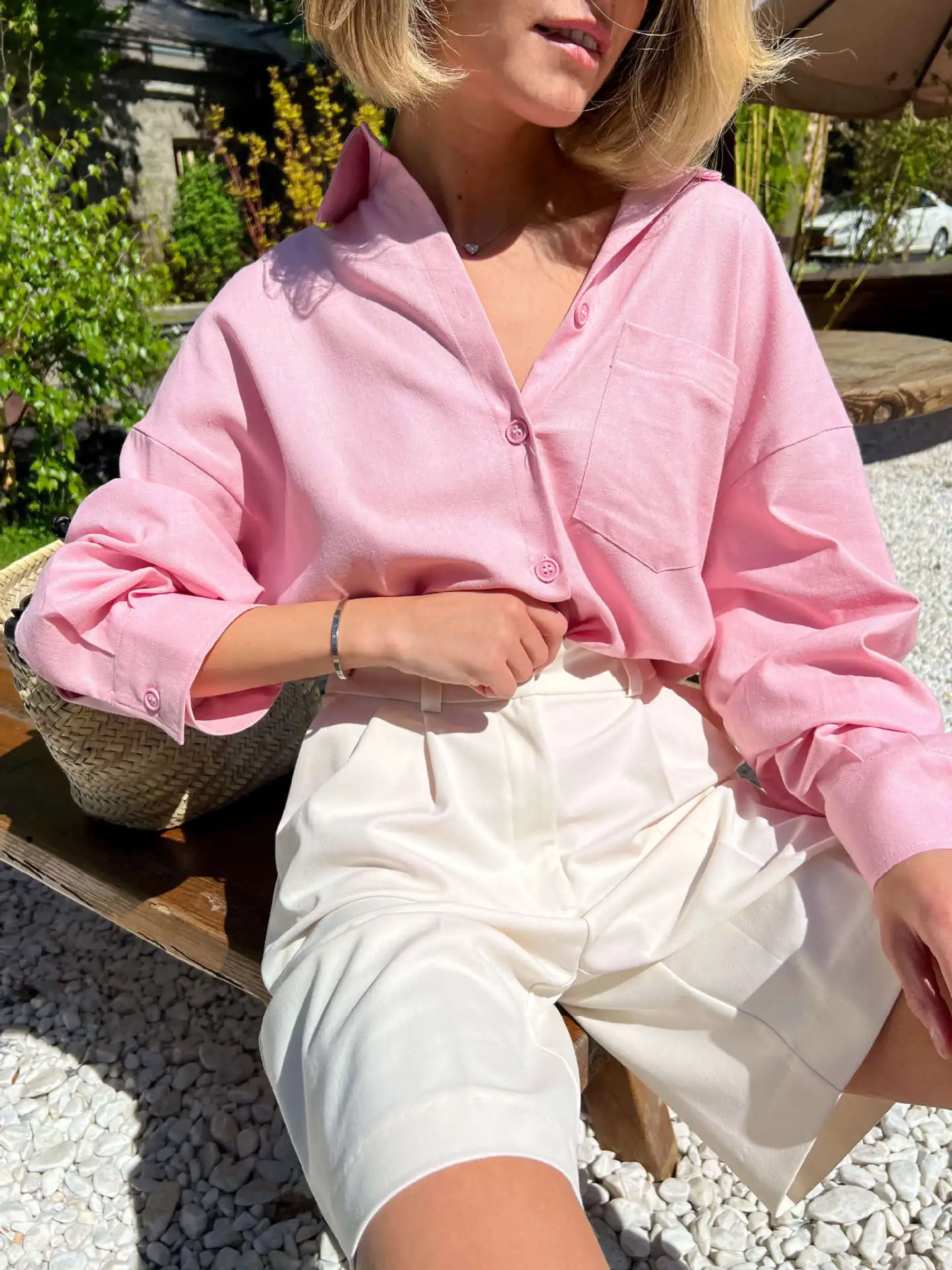 Jade – High-Waisted Zomershorts voor Dames