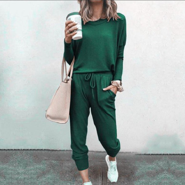 Chic en Comfortabele Twee-delige Damesoutfit
