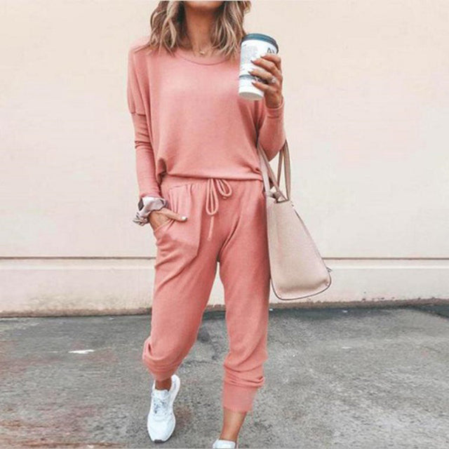 Chic en Comfortabele Twee-delige Damesoutfit