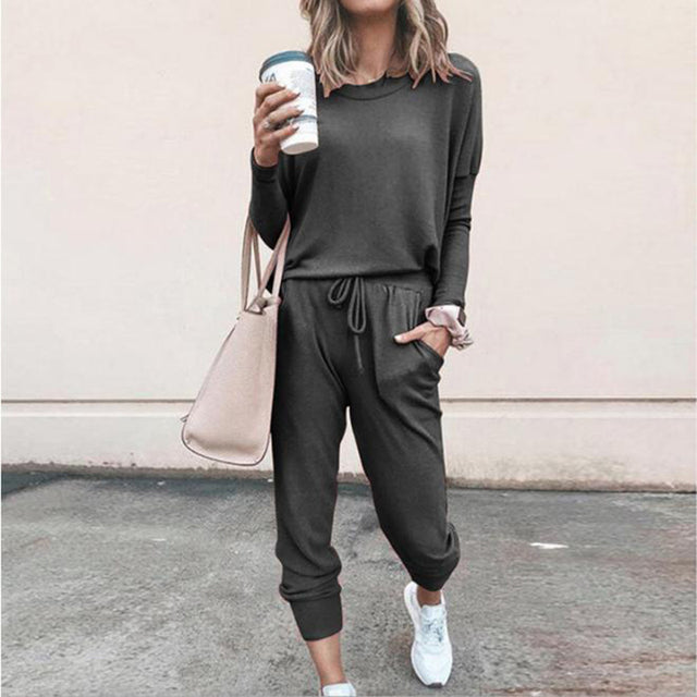 Chic en Comfortabele Twee-delige Damesoutfit