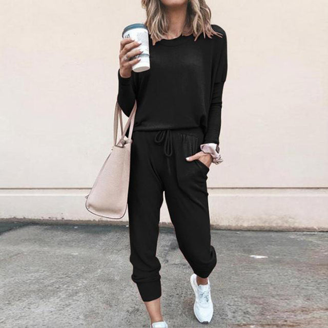 Chic en Comfortabele Twee-delige Damesoutfit