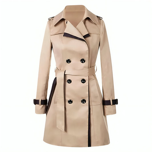 Elis – Elegante Winter Trenchcoat voor Dames