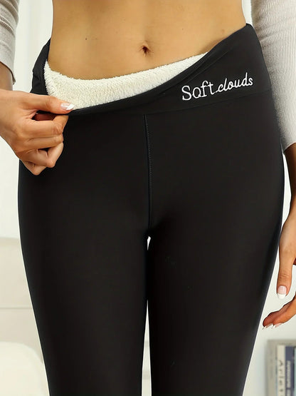 Warmtegevende Fleece-Leggings voor Koude Dagen