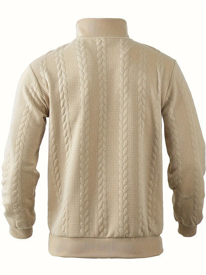 RAFAEL | VINTAGE SWEATER MET RITSSLUITING