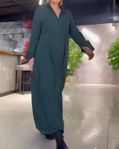 Elegante Maxi Jurk voor Dames - Tijdloos en Comfortabel