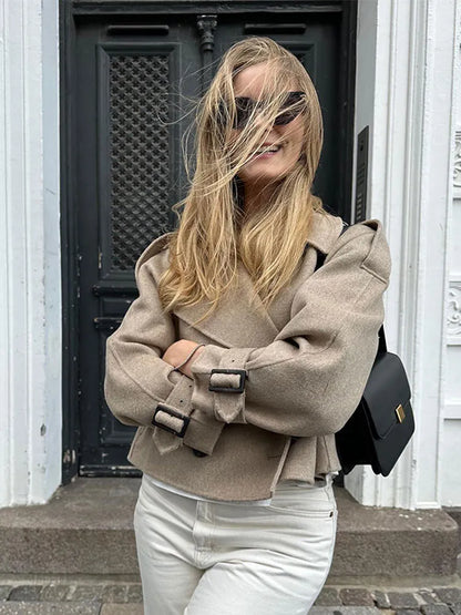 Ria – Elegante Dames Trenchcoat