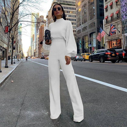 Elegante dames jumpsuit met lange mouwen voor elke gelegenheid – Sophie