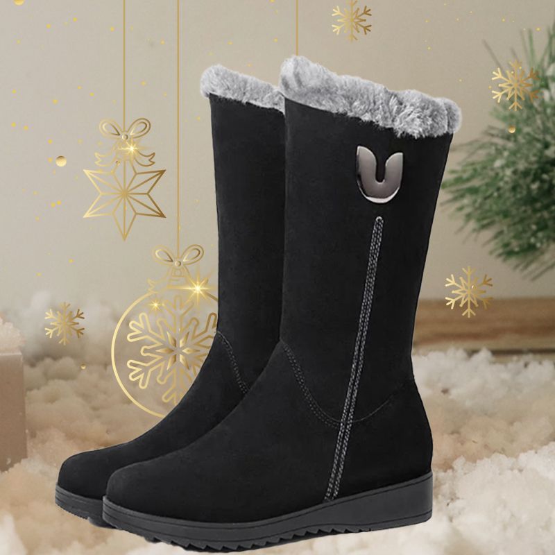 Hoge winterlaarzen met warme voering en gripzool – Sophie